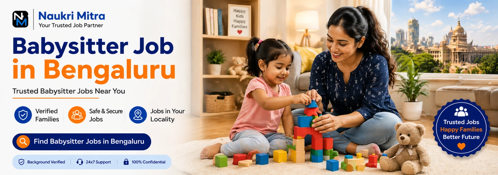 Babysitter Jobs in Bengaluru