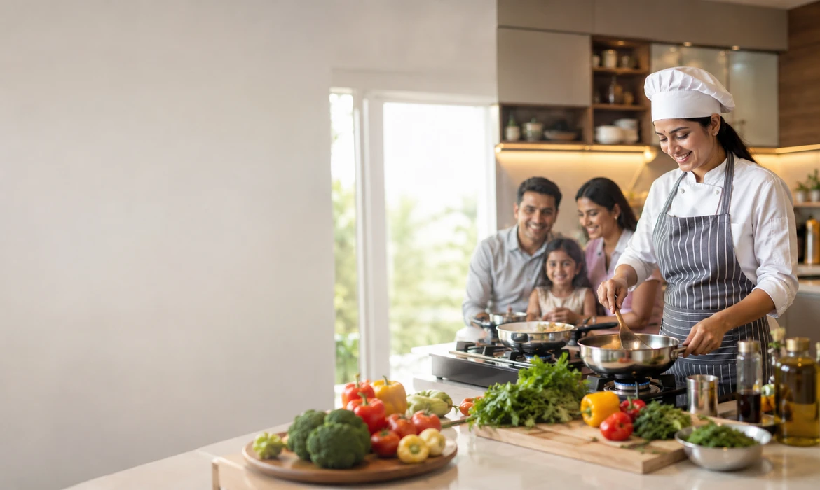 professional cook service for home in India