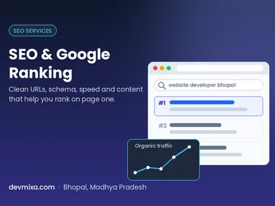 SEO and Google ranking services by Devmixa