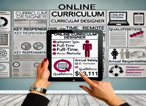 Online Curriculum Designer