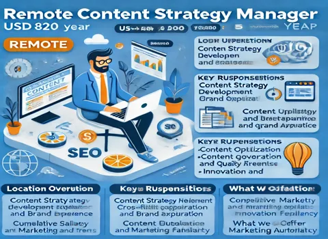 Remote Content Strategy Manager