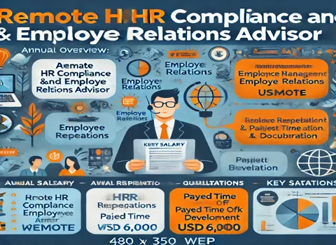 Remote HR Compliance and Employee Relations Advisor