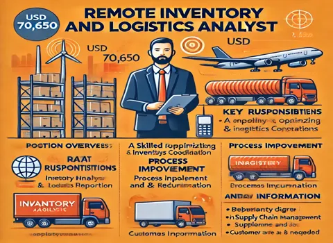 Remote Inventory and Logistics Analyst