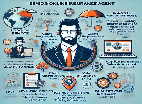 Senior Online Insurance Agent