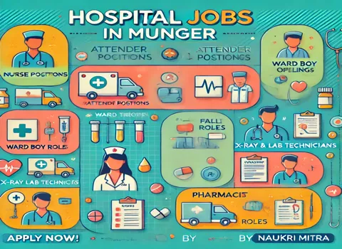 Hospital Jobs in Munger