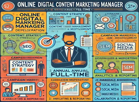 Online Digital Content Marketing Manager