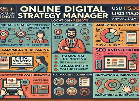 Online Digital Strategy Manager