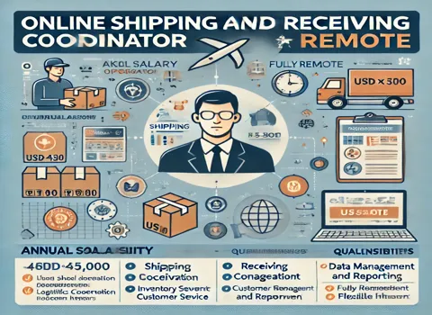 Online Shipping and Receiving Coordinator