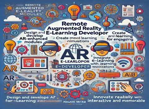Remote Augmented Reality (AR) E-learning Developer