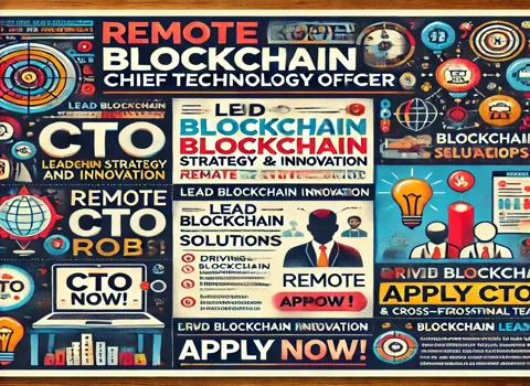 Remote Blockchain Chief Technology Officer (CTO)