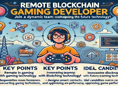Remote Blockchain Gaming Developer
