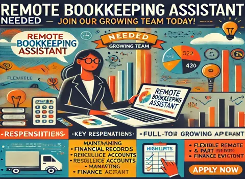 Remote Bookkeeping Assistant