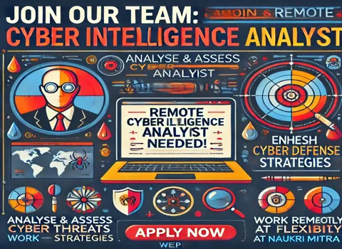 Remote Cyber Intelligence Analyst