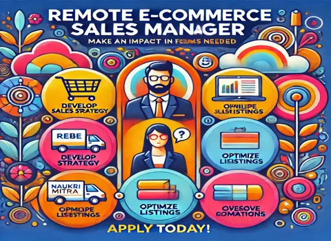 Remote E-commerce Sales Manager