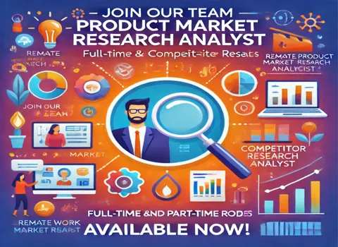 Remote Product Market Research Analyst