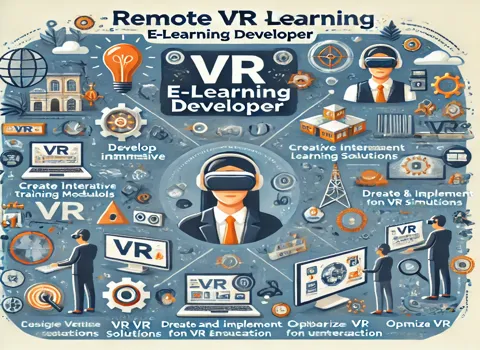 Remote Virtual Reality (VR) E-learning Developer