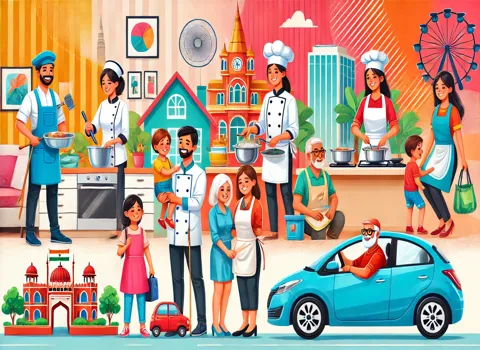 Get the Most Suitable Domestic Helper Job in Delhi with Naukri Mitra
