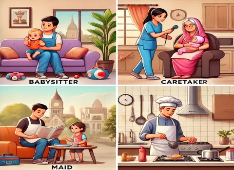 Babysitter Caretaker Maid Cook Jobs Kanpur