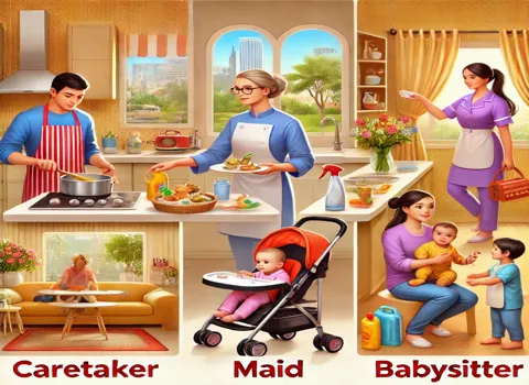 Caretaker Maid Cook Babysitter Jobs Tiruppur