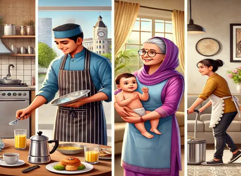 Cook Babysitter Caretaker Maid Jobs Surat