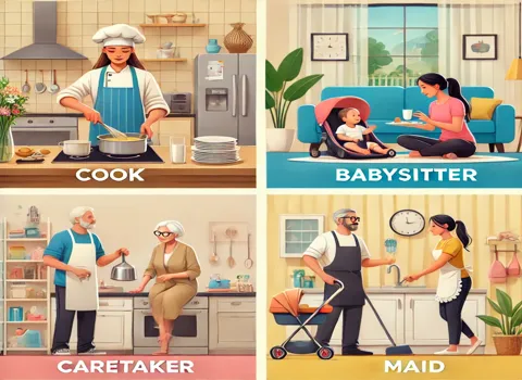 Cook Babysitter Caretaker Maid Jobs Visakhapatnam