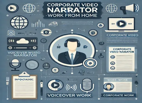 Corporate Video Narrator Work From Home