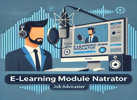E-learning Module Narrator Work From Home