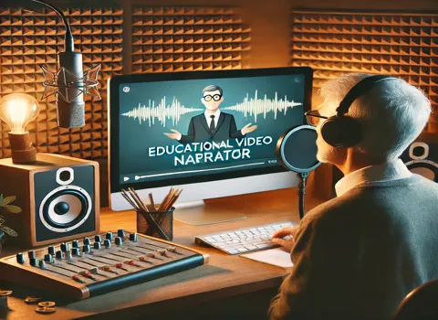 Educational Video Narrator Work From Home