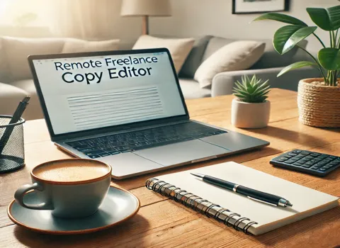 Freelance Copy Editor Work From Home