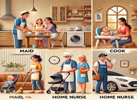Maid Cook Babysitter Caretaker Jobs Thane