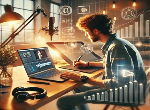 Online Multimedia Content Creator