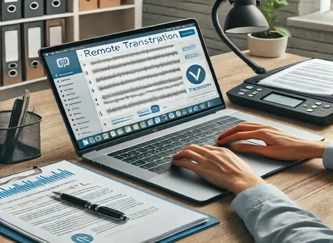 Remote Medical Transcription Manager