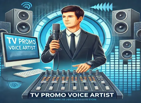 TV Promo Voice Artist Work From Home