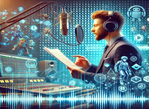 Video Game Character Voice Actor Work From Home
