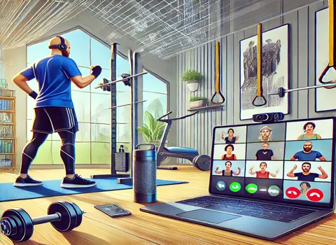 Virtual Fitness Trainer Work From Home