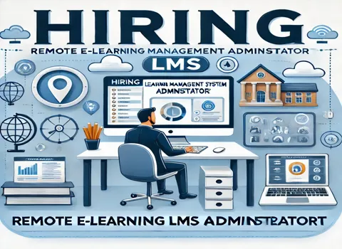 Remote E-learning Learning Management System (LMS) Administrator