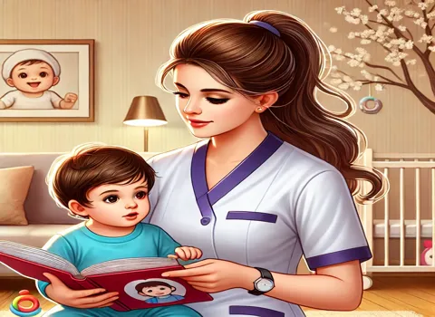 REQUIRED FEMALES ONLY ENGLISH SPEAKING NANNY FOR 24 HOURS FOR GUJARAT.