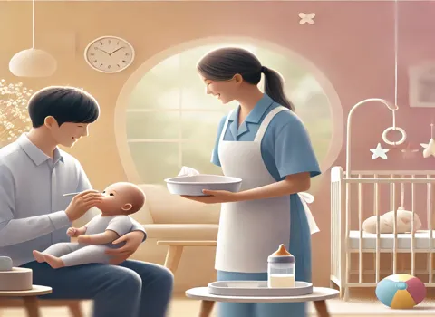 Full time staff for baby care