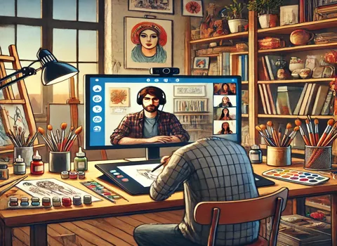 Remote Art Teacher
