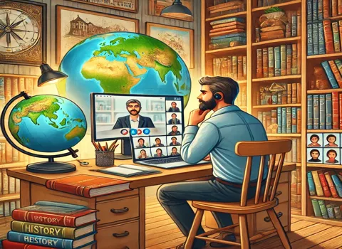 Remote Social Studies Teacher