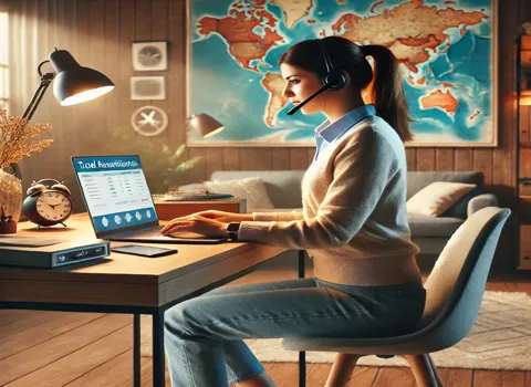 Remote Travel Reservations Agent