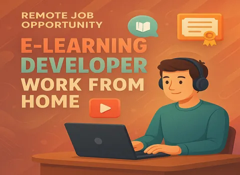 E-learning Developer Work From Home