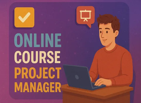 Online Course Project Manager