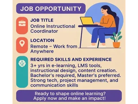 Online Instructional Coordinator
