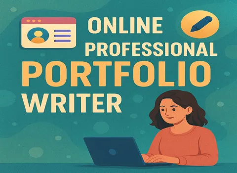 Online Professional Portfolio Writer