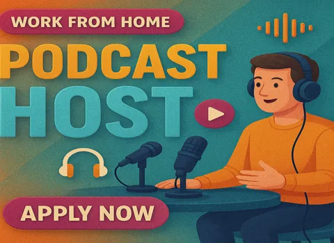 Podcast Host Work From Home