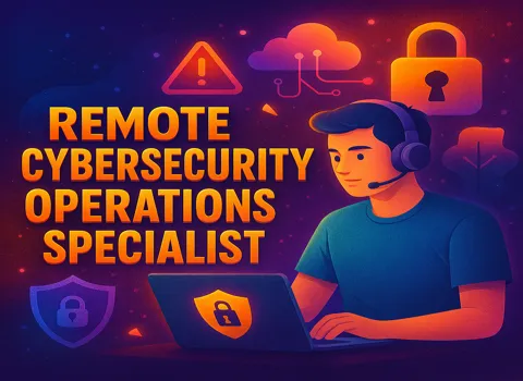 Remote Cybersecurity Operations Specialist
