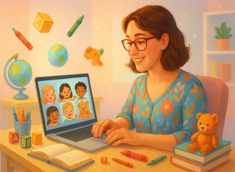 Remote Elementary School Teacher