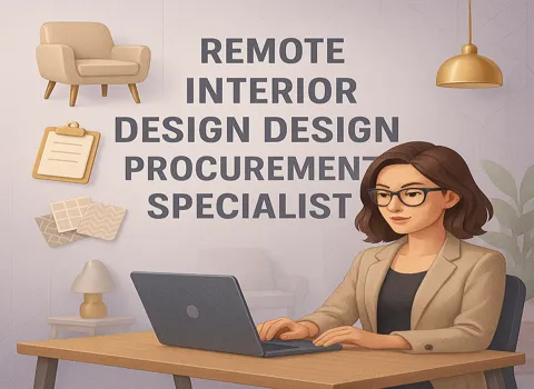 Remote Interior Design Procurement Specialist