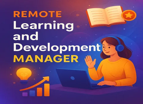 Remote Learning and Development Manager